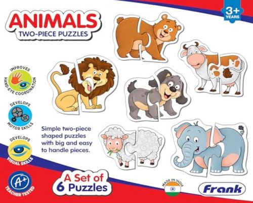 Frank - Animals Two Piece Puzzle